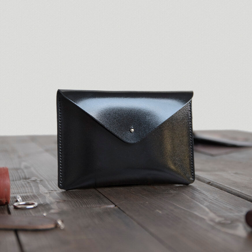 Mini Leather Envelope Clutch Bag The Leather Satchel