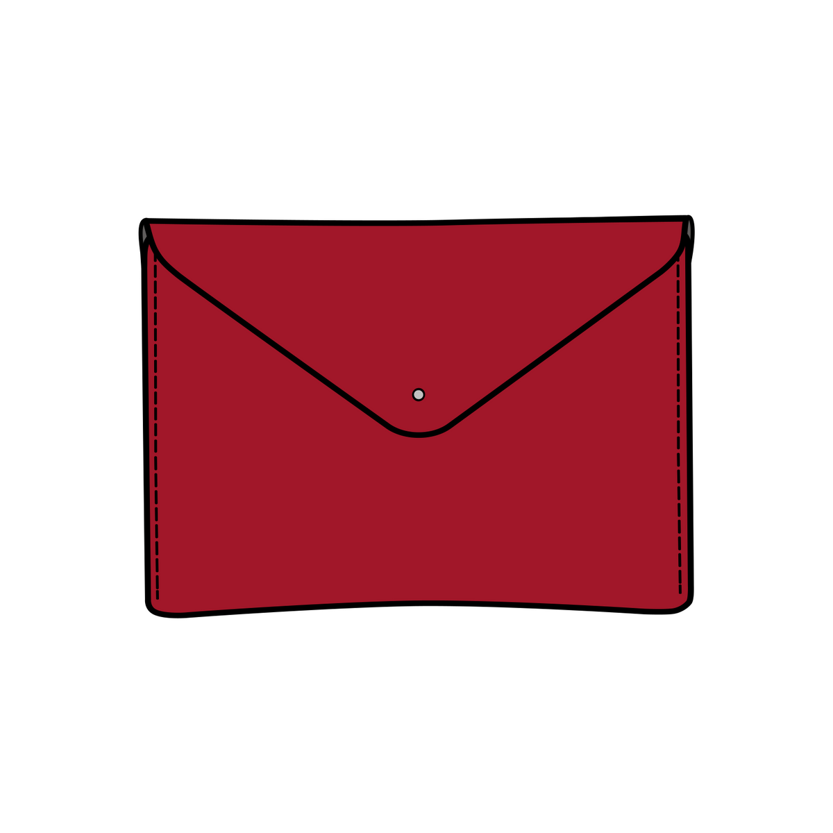 ENVELOPE CLUTCH APPLE EYED