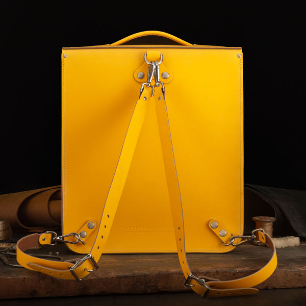 Large Leather Backpack (Portrait)