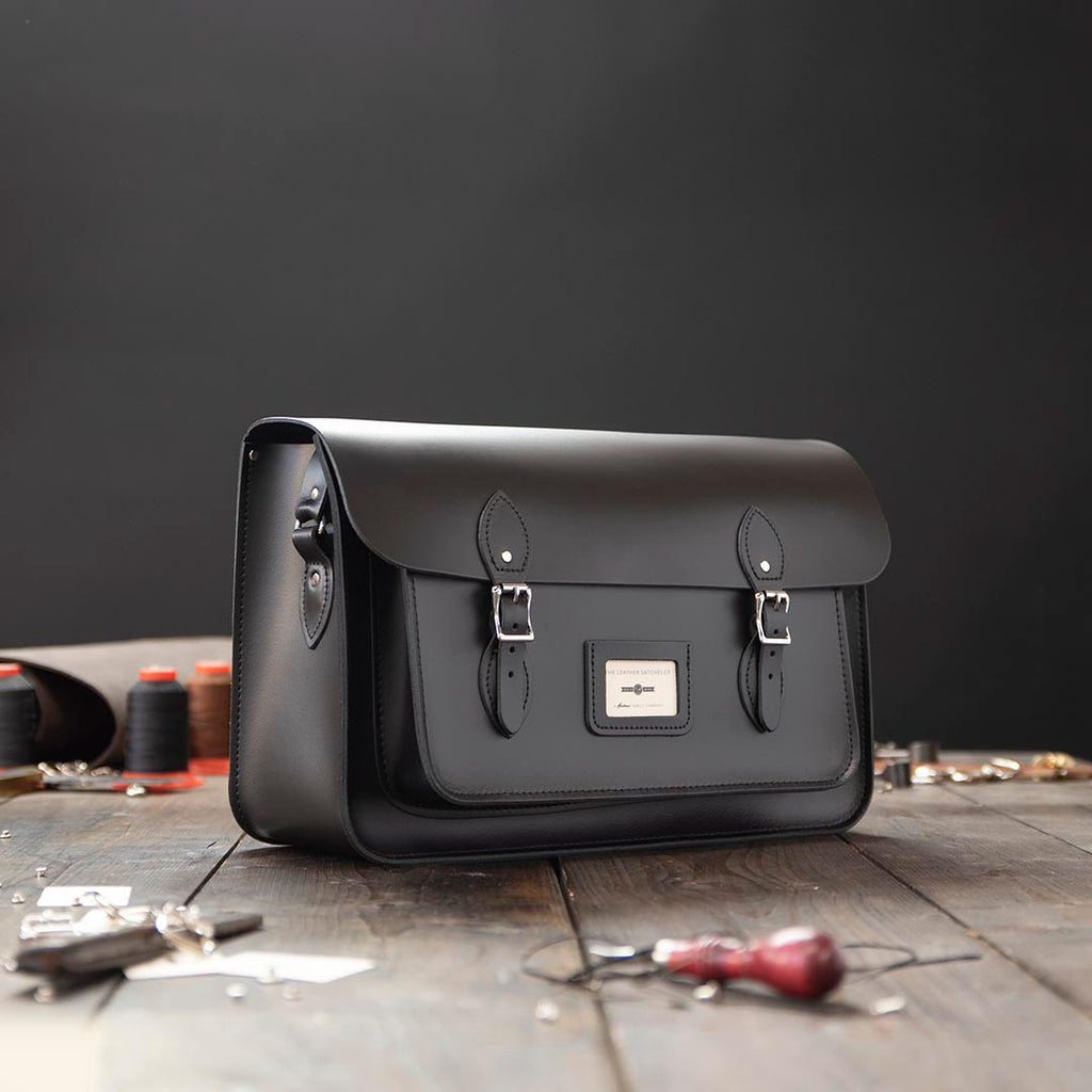 Inch Leather Satchel Bag